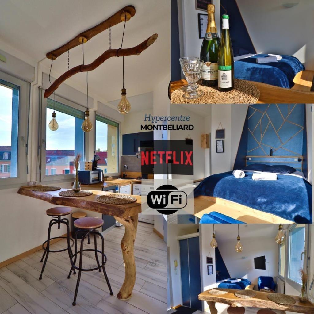 Superbe Studio Cosy Et Atypique 3 Etoiles Montbéliard Exterior foto